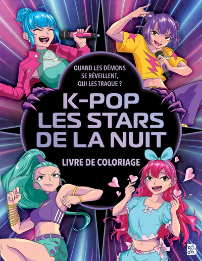 Picture of Coloriages k-pop - Les stars de la nuit