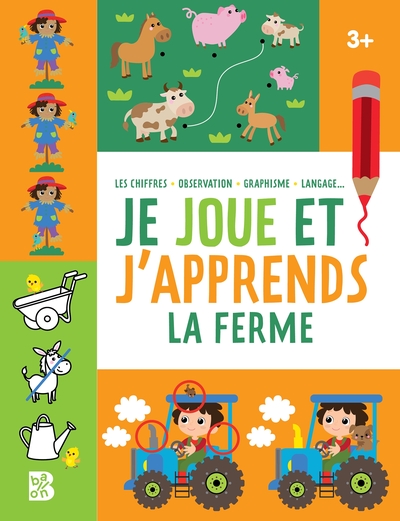Image de Je joue et j'apprends 3+ La ferme