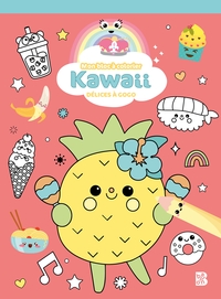 Image de Kawaii Bloc à colorier Délices à gogo