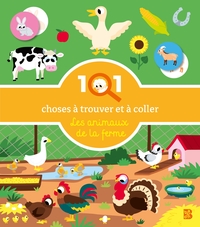 Picture of 101 choses à trouver et à coller - Les animaux de la ferme