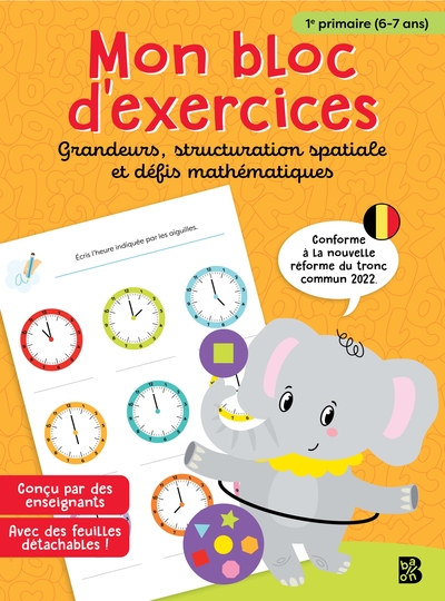 Picture of 1ère primaire maths : grandeurs, structuration spatiale et défis mathématiques