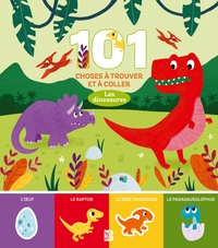 Image de 101 choses à trouver et à coller: Les dinosaures