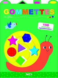 Image de Gommettes en folie titre (escargot)