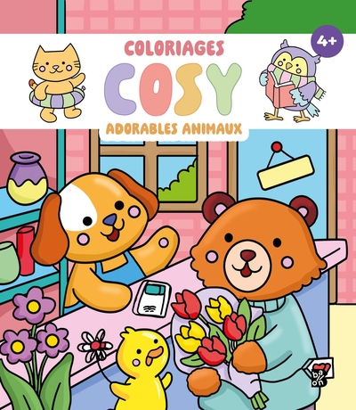 Image de Coloriages cosy - Adorables animaux
