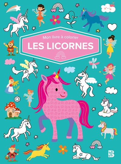 Picture of Mon livre à colorier - Les licornes