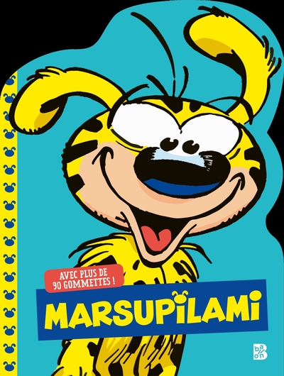 Image de Mes premières gommettes : Bonjour, Marsupilami (bleu)