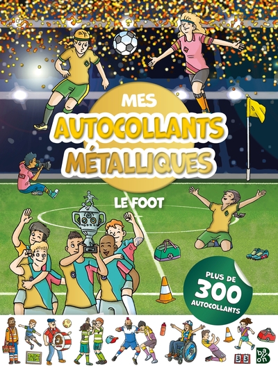 Picture of Mes autocollants métalliques - Le foot