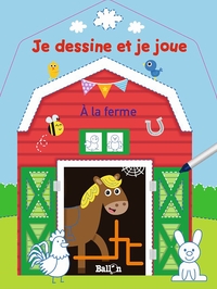 Image de Je dessine et je joue - À la ferme (Wipe & clean)