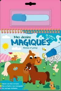 Image de Mes dessins magiques : Chevaux et poneys