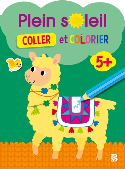 Picture of Plein soleil - Coller et colorier 5+