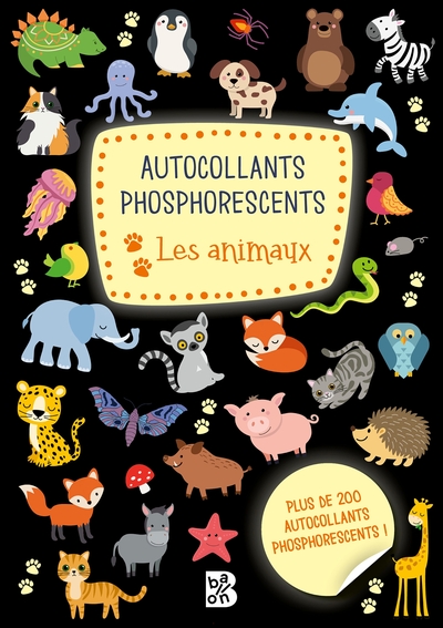 Image de Autocollants phosphorescents - Les animaux