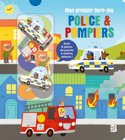 Picture of Mon premier livre-jeu : Police & pompiers