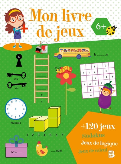 Image de Mon livre de jeux - 6+