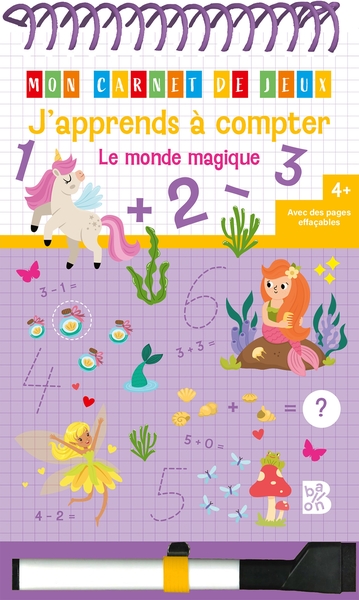 Picture of J'apprends à compter : Le monde magique 4+