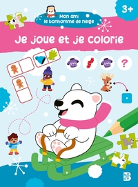 Image de Mon ami le bonhomme de neige : Je joue et je colorie