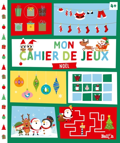 Image de Mon cahier de jeux - Noël