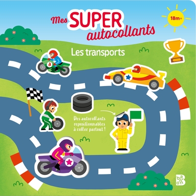 Image de Mes super autocollants : Les transports