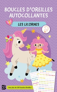 Image de Boucles d'oreille autocollantes: Les licornes