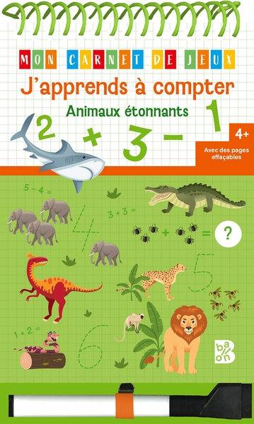 Picture of J'apprends à compter : Animaux étonnants 4+
