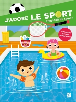 Image de Vive le sport !: Histoire à coller