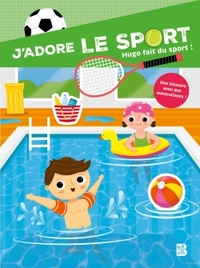 Image de Vive le sport !: Histoire à coller