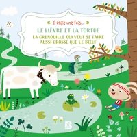 Picture of Le lièvre et la tortue / La grenouille qui veut se faire aussi grosse que le boeuf