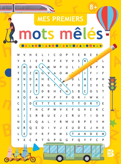 Image de Jeux de génie - Mots mêlés 8+
