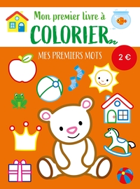 Picture of Mon premier livre à colorier - Mes premiers mots