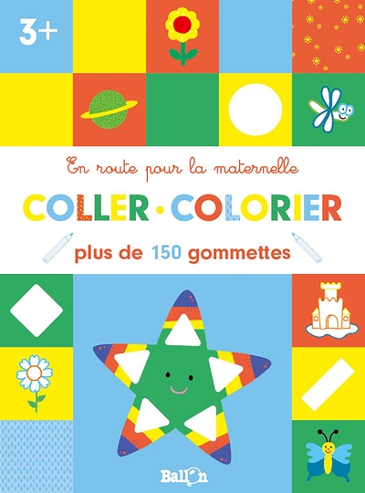 Image de Coller et colorier 3+