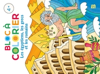Picture of Bloc à colorier : Les égyptiens, les grecs et les romains