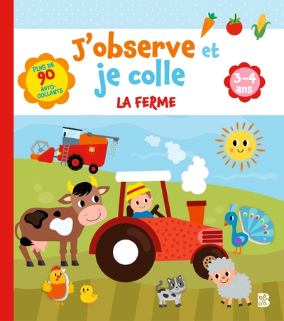 Picture of J'observe et je colle - La ferme