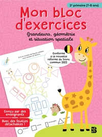 Picture of 2ème primaire maths : grandeur, géométrie et situation spatiale