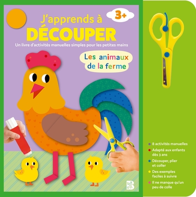 Picture of J'apprends à découper - Les animaux de la ferme