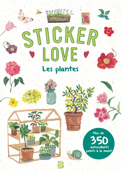 Picture of Sticker love - Les plantes