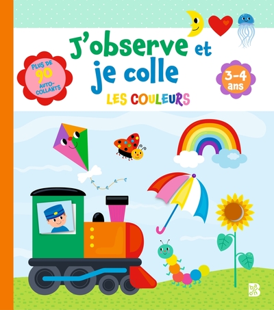 Picture of J'observe et je colle - Les couleurs