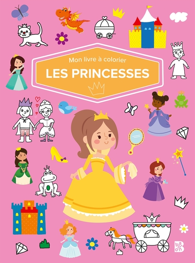 Picture of Mon livre à colorier - Les princesses