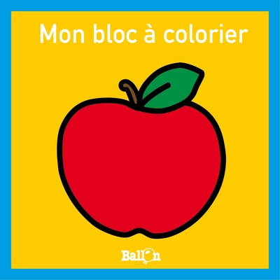 Picture of Mini bloc à colorier - Pomme