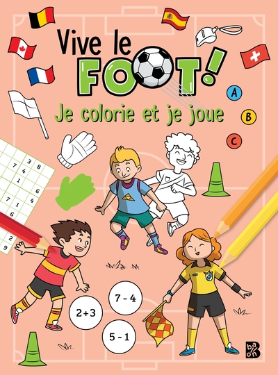 Image de Vive le foot - Je colorie et je joue