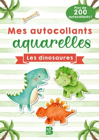 Image de Mes autocollants aquarelles : Les dinosaures