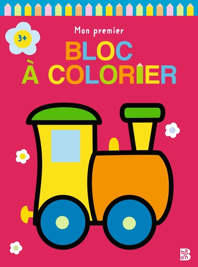 Picture of Mon premier bloc à colorier - Train