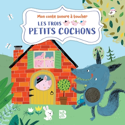Picture of Livre à toucher sonore : Les trois petits cochons