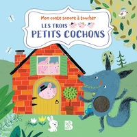 Picture of Livre à toucher sonore : Les trois petits cochons