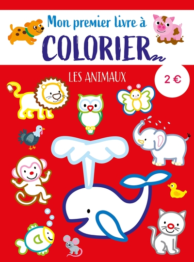 Picture of Mon premier livre à colorier - Les animaux
