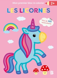 Image de Mon premier bloc à colorier : Les licornes