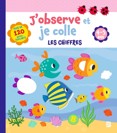 Picture of J'observe et je colle - Les chiffres
