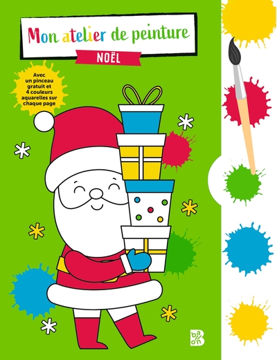 Picture of Mon noël magique, livre avec pinceau