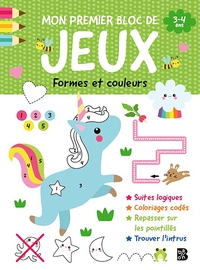 Picture of Mon premier bloc de jeux - Formes et couleurs