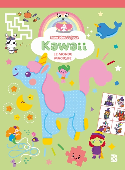 Picture of Kawaii - Le monde magique (bloc jeux)