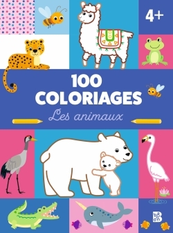 Picture of 100 choses à colorier: Les animaux 4+