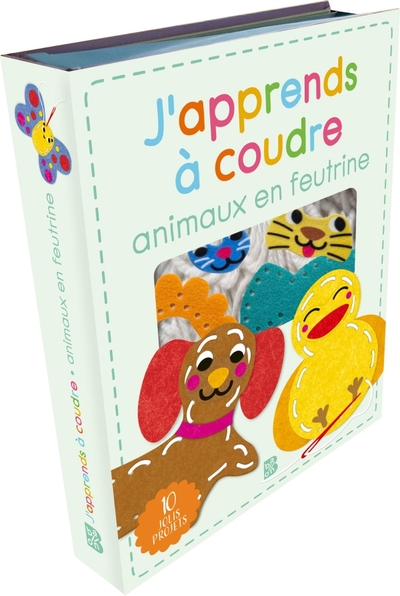 Picture of J'apprends à coudre - Animaux en feutrine